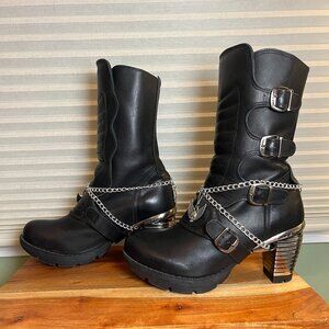 NEW ROCK CUSTOM WOMENS BOOTS